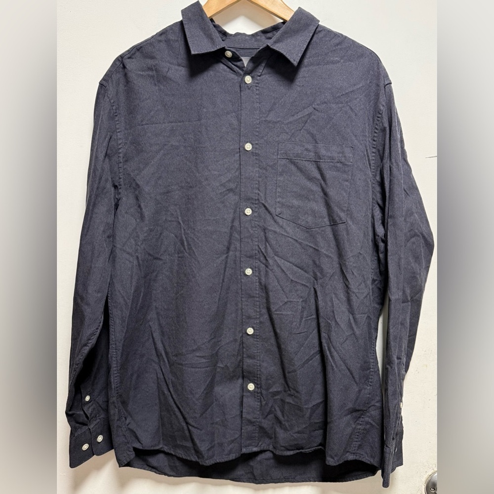 H&M Casual Button-Down Shirt Size L